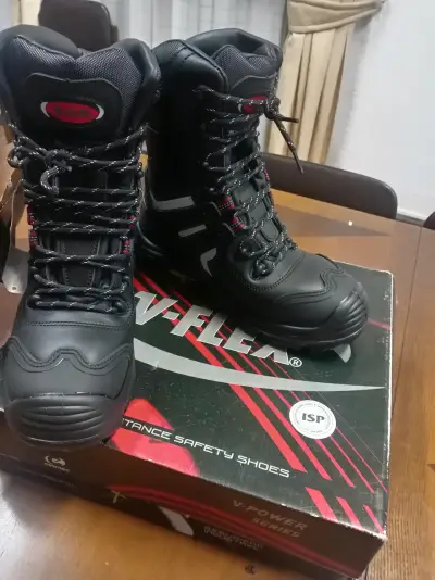Botas de seguridad negras V-Flex - miniatura 1