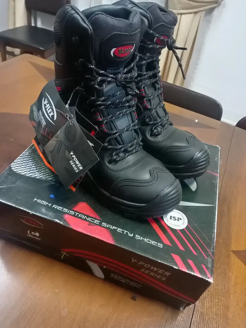 Botas de seguridad negras V-Flex - 2