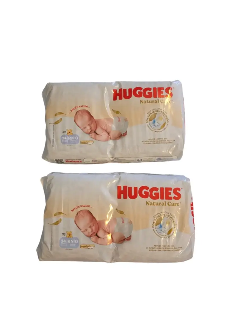 Pañales Huggies Natural Care