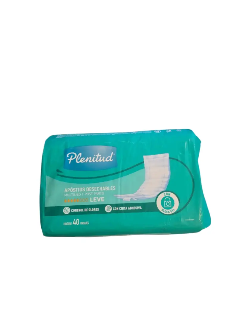 Apositos desechables Plenitud 40 unidades