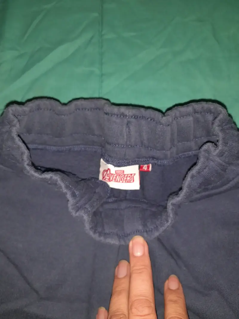 Pantalón infantil Marvel azul - 3