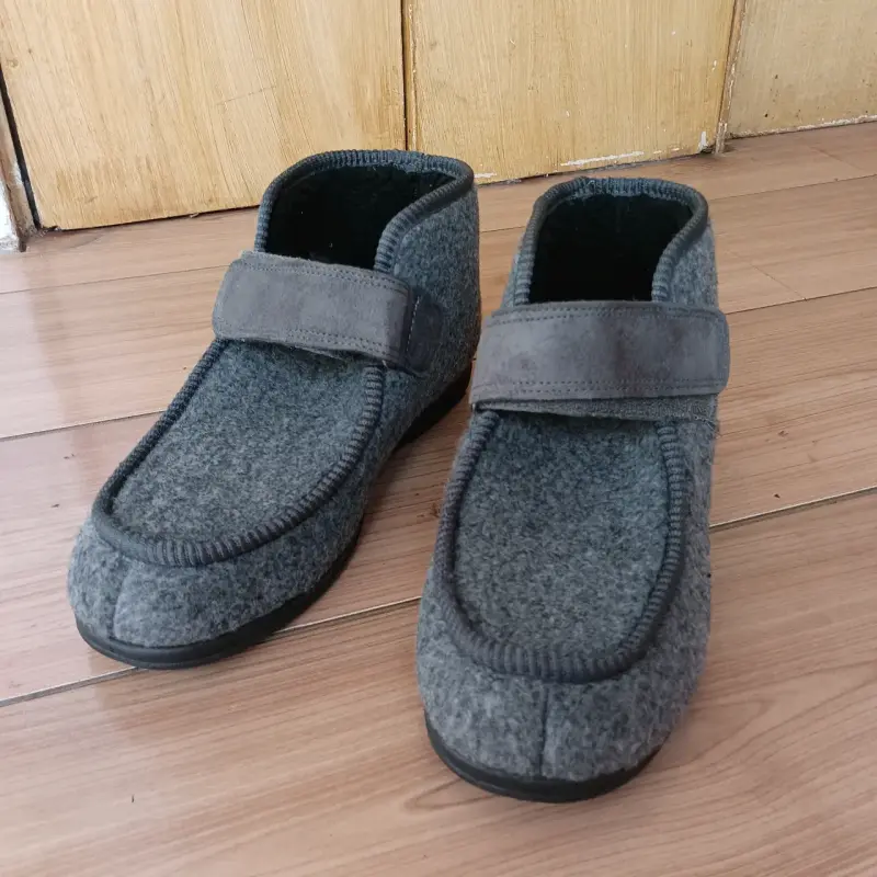 Zapatos térmicos de invierno grises - 2