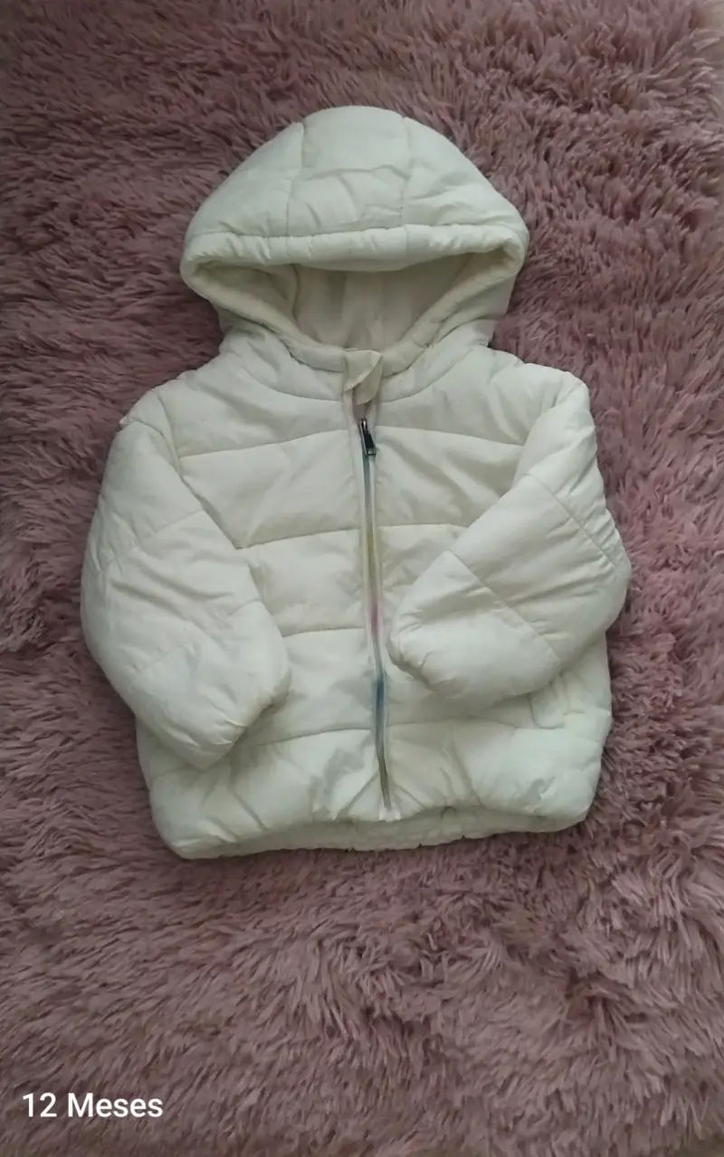 Abrigo beige para bebé - 2