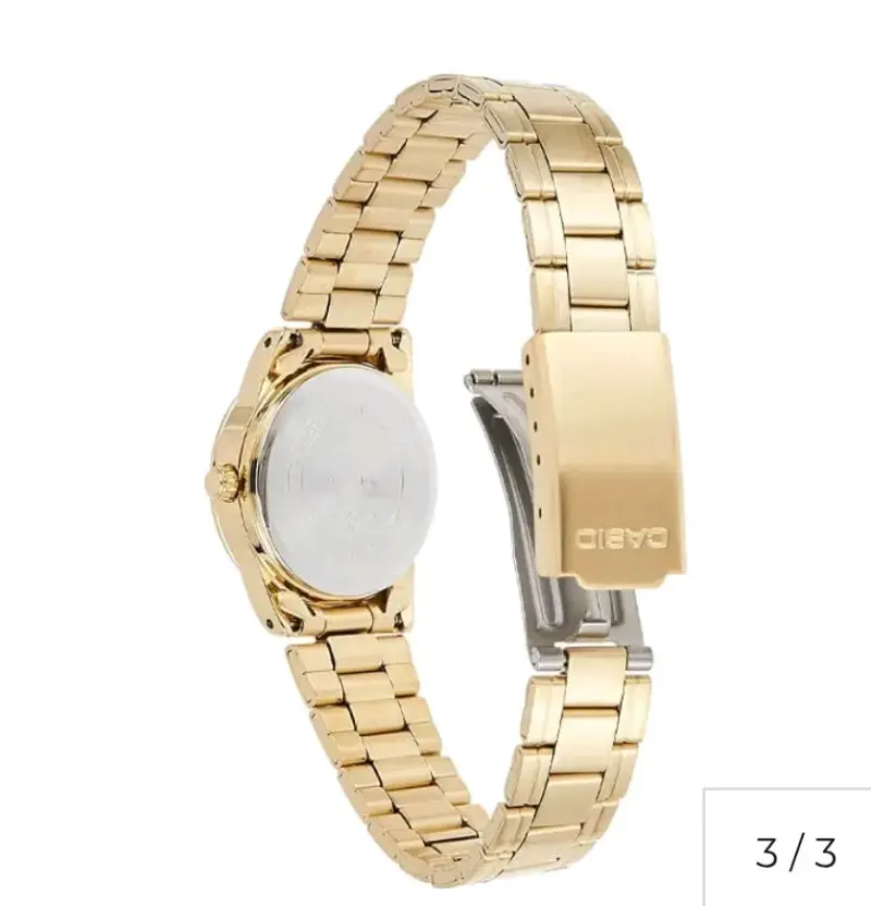 Reloj dorado Casio - 2