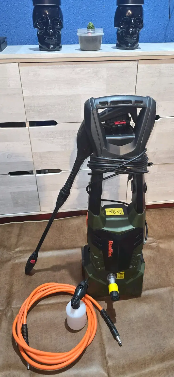 Hidrolavadora BauKer con accesorios - 1