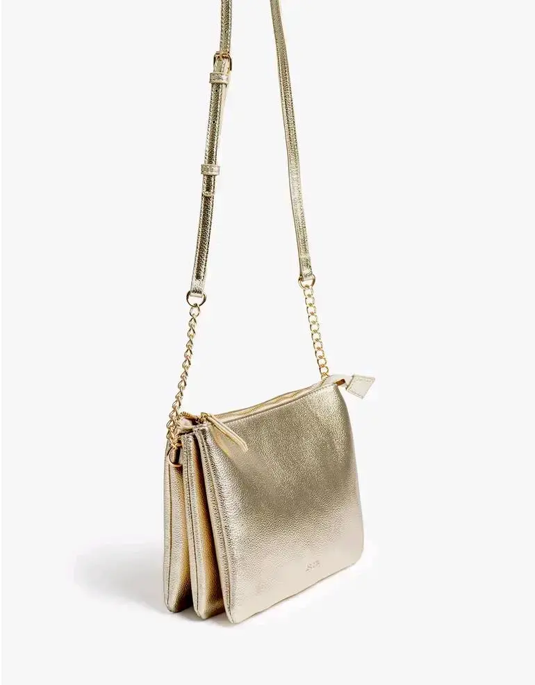 Cartera dorada - 1