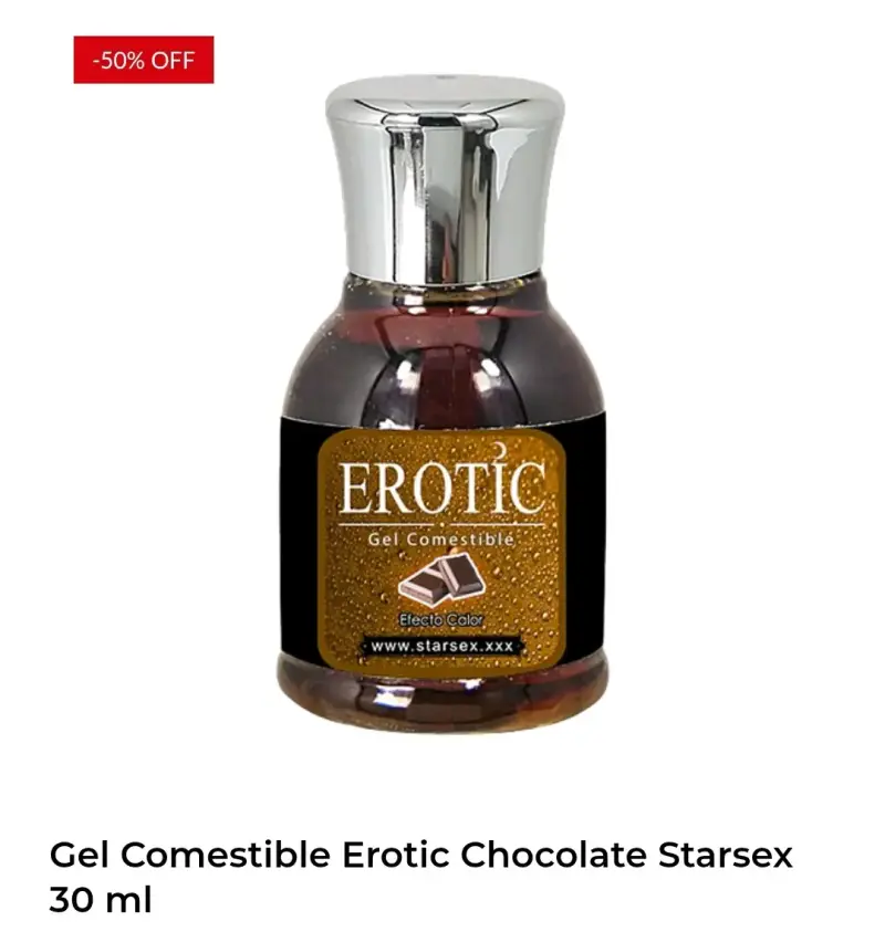 Gel Comestible Chocolate 30 ml