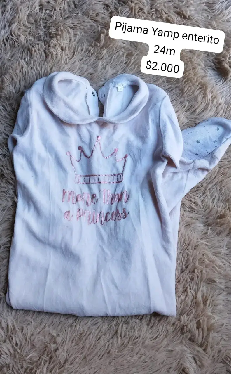 Pijama algodón niña rosa - 6