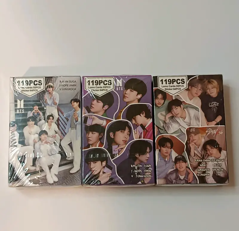 Lomo Card BTS y Stray Kids