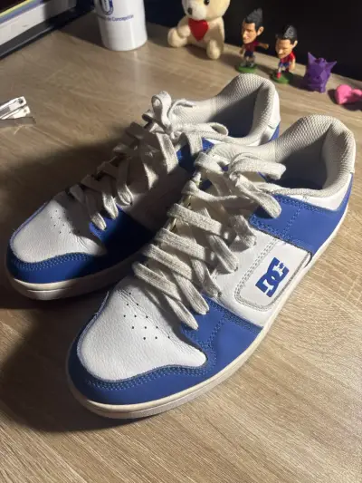 Zapatillas DC azul y blanco - miniatura 1