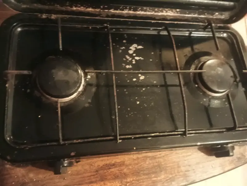Cocina portátil a gas