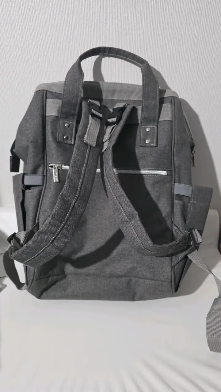 Mochila pañalera gris Infantil - 2