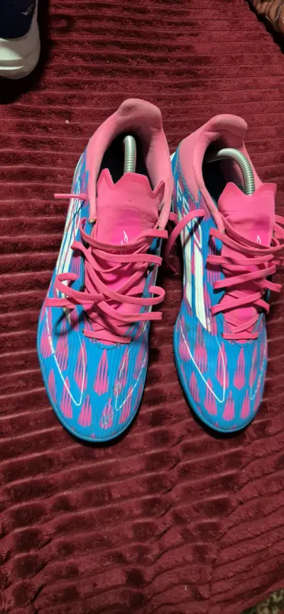 Zapatillas deportivas azul y rosado - miniatura 1