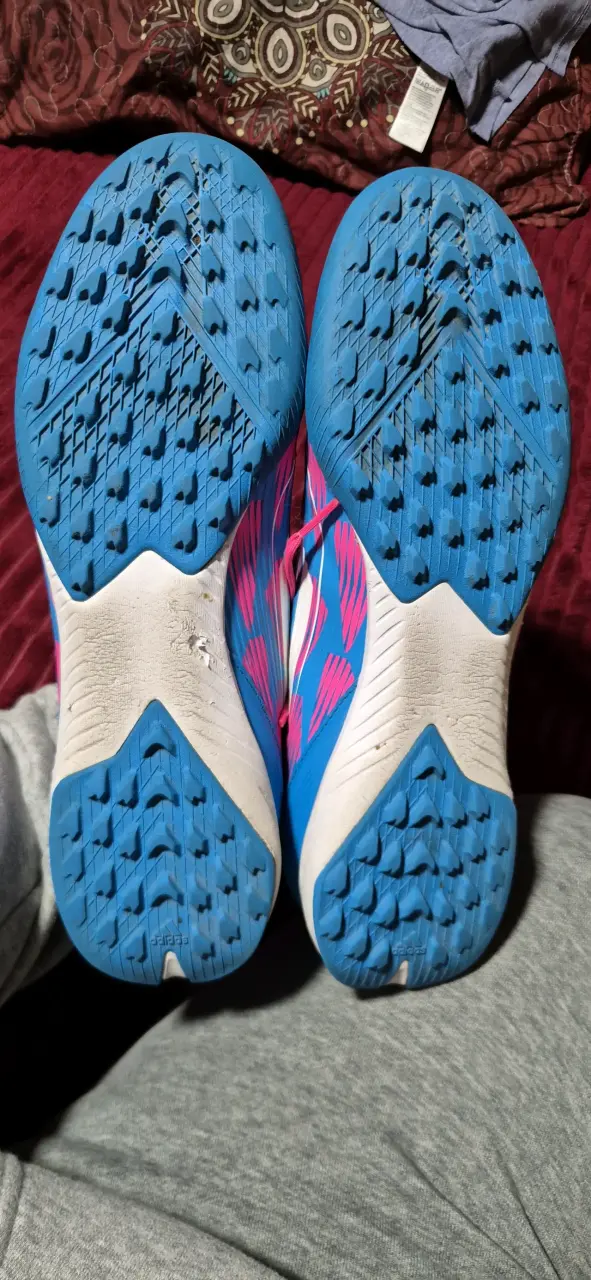 Zapatillas deportivas azul y rosado - 3