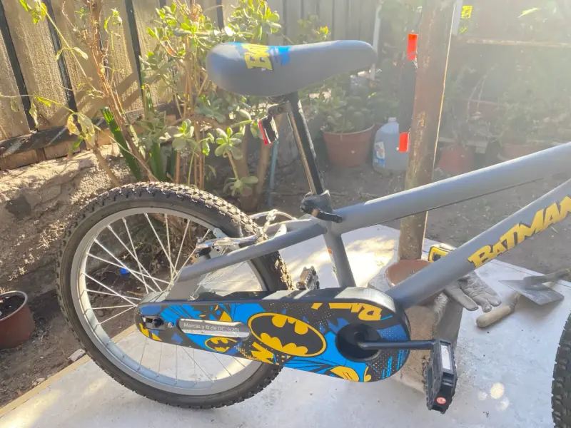 Bicicleta infantil Batman gris - 2