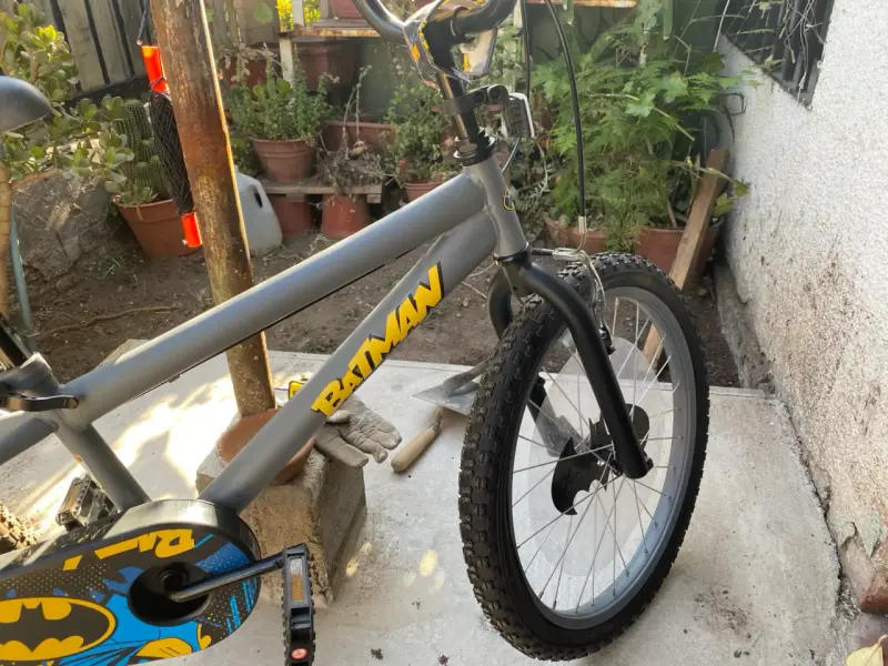 Bicicleta infantil Batman gris - 3