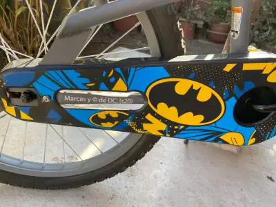 Bicicleta infantil Batman gris - miniatura 5