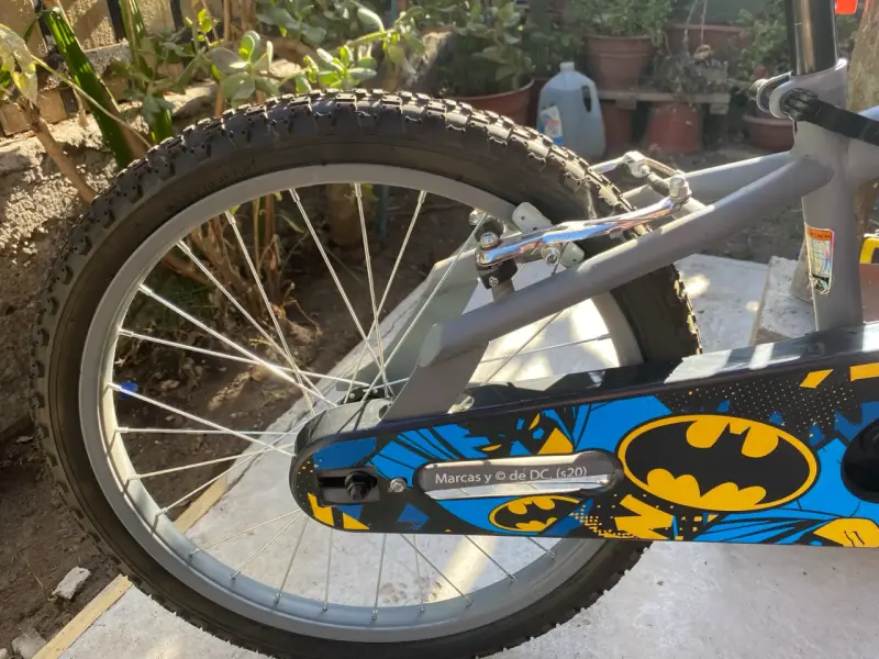 Bicicleta infantil Batman gris - 6