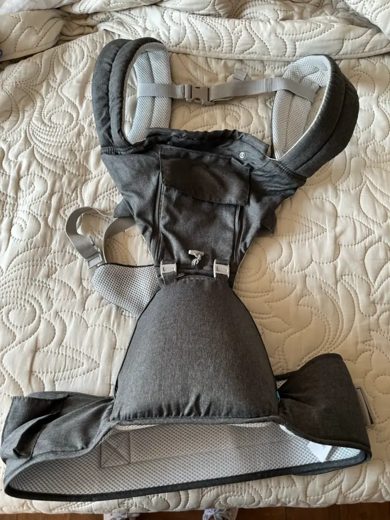Portabebé ergonómico gris Infanti - 2