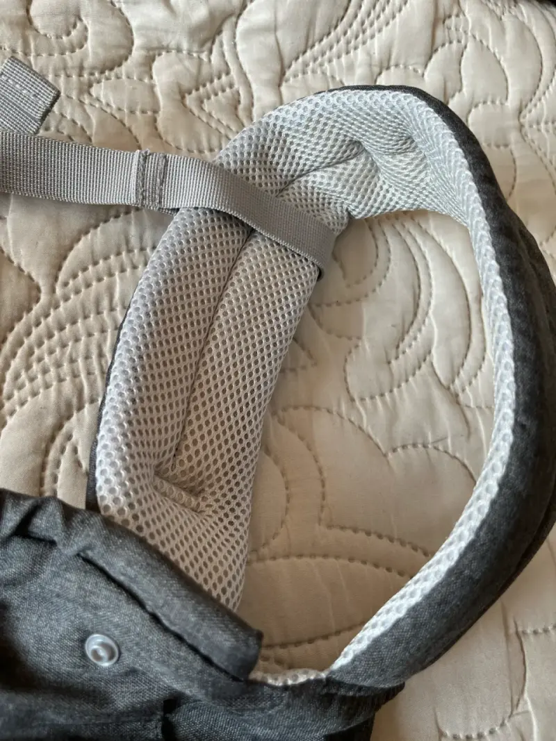 Portabebé ergonómico gris Infanti - 4