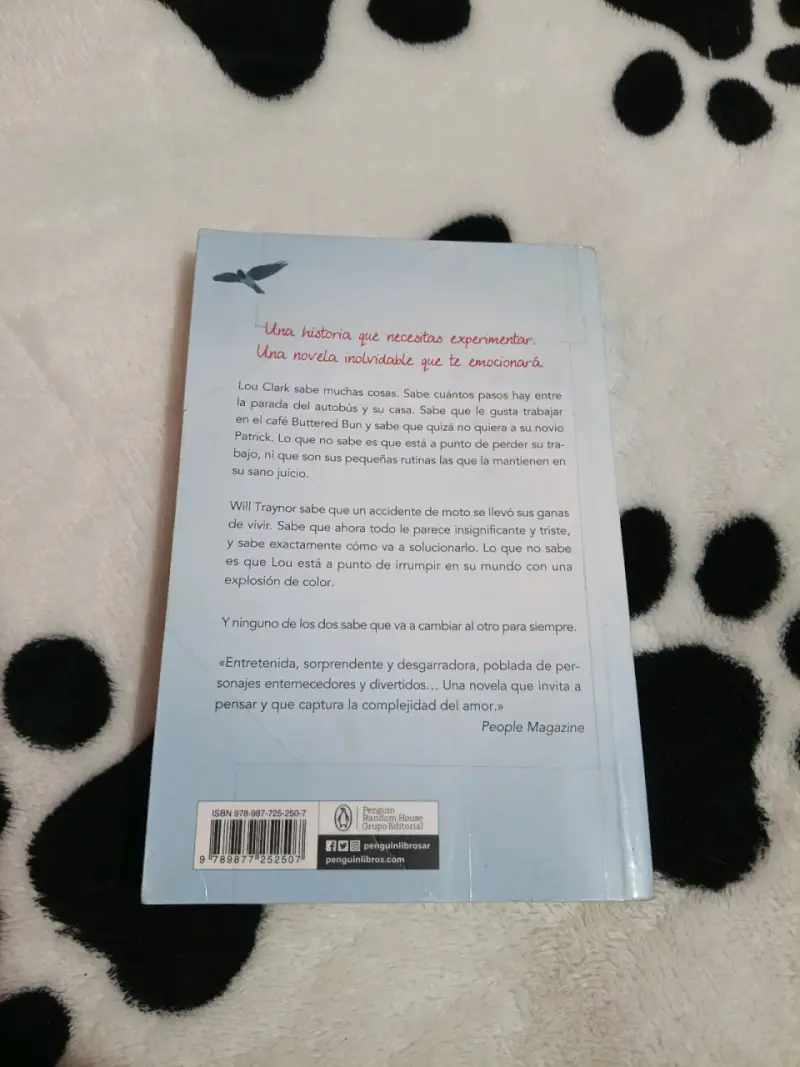 Libro 'Yo antes de ti' Jojo Moyes - 2