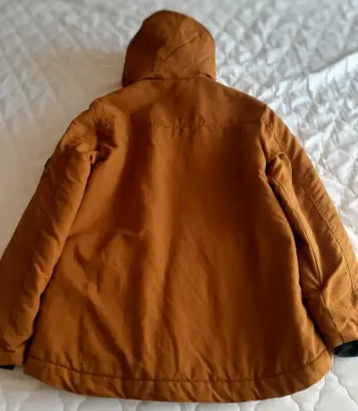 Parka marrón con capucha - miniatura 2
