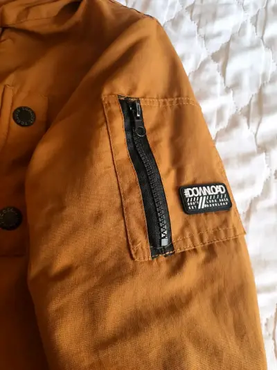 Parka marrón con capucha - miniatura 4
