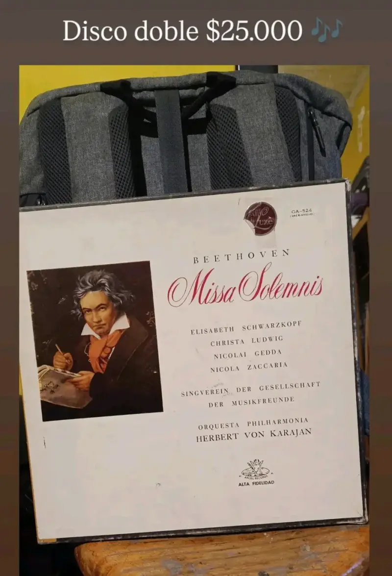 Disco doble Beethoven Missa Solemnis