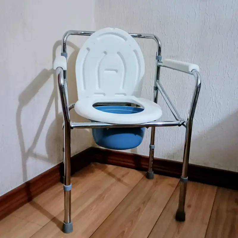 Silla sanitaria portátil