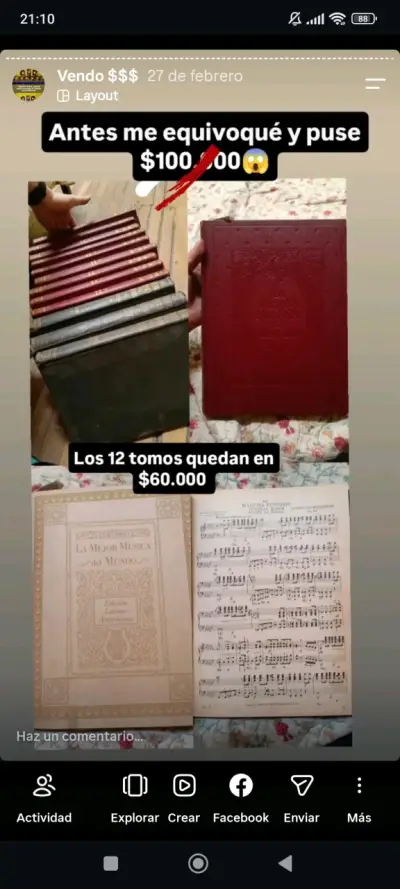 Colección 12 libros música - miniatura 1