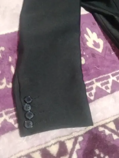 Blazer negro D&K elegante - miniatura 3
