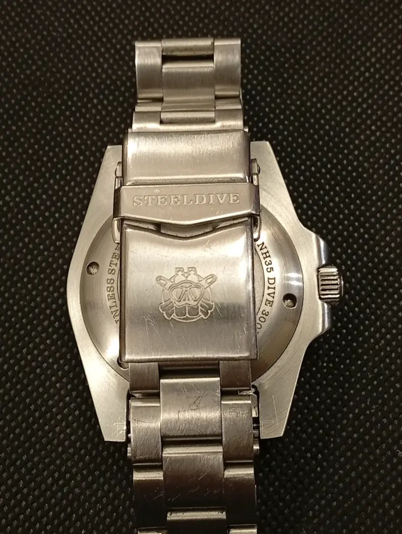 Reloj de buceo automático azul - 5