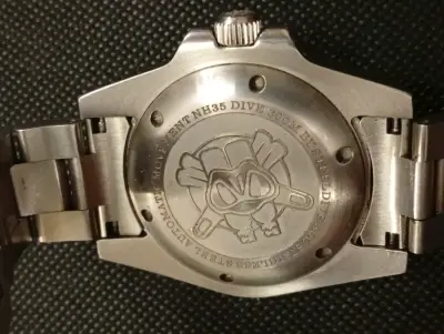 Reloj de buceo automático azul - miniatura 6