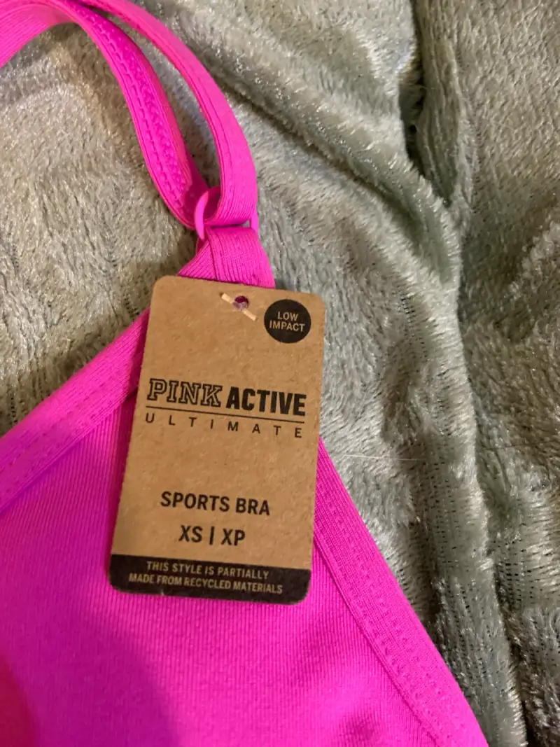 Sosten deportivo rosa brillante PINK - 2