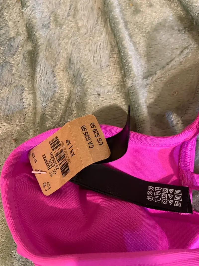 Sosten deportivo rosa brillante PINK - 3