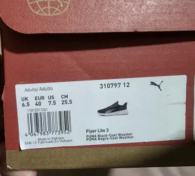 Zapatillas negras Puma deportivas - miniatura 3
