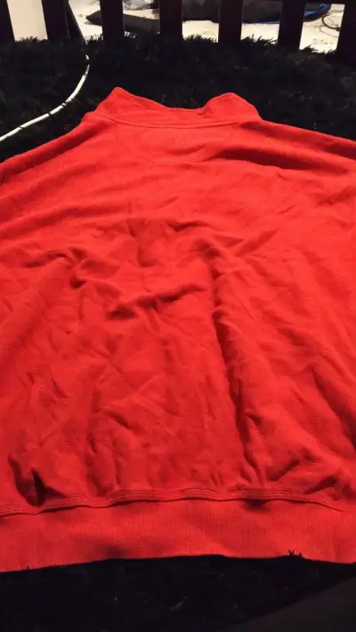 Polerón rojo con cierre - miniatura 4