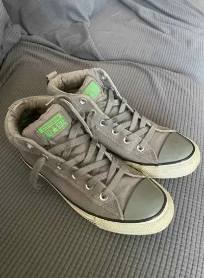 Zapatillas grises Converse All Star - miniatura 2