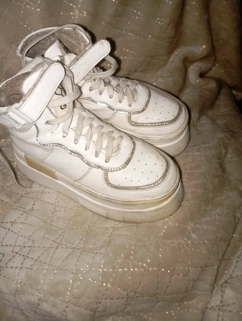 Zapatillas blancas de plataforma - 2