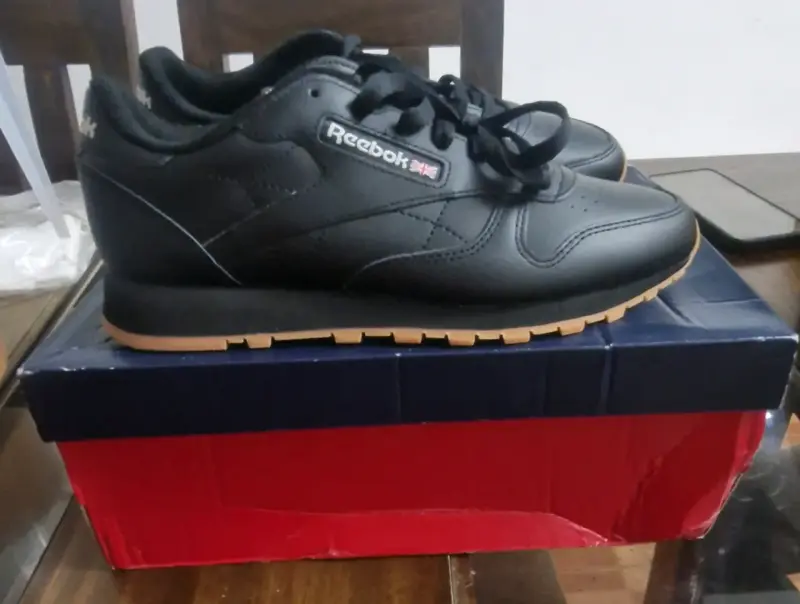 Zapatillas negras Reebok Classic Unisex - 2