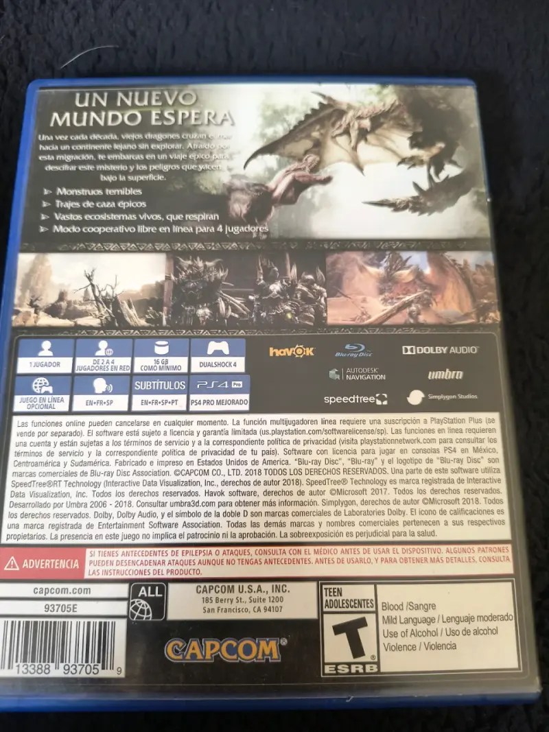 Juego PS4 Monster Hunter World - 2