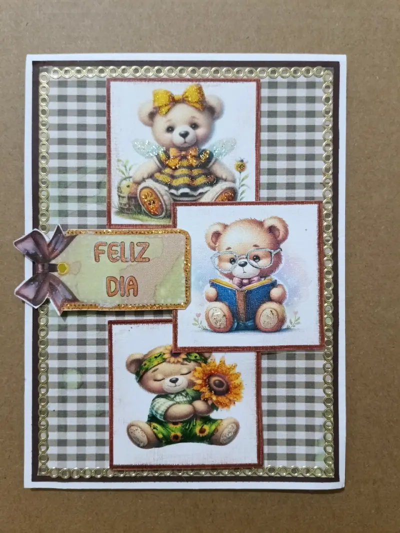 Tarjeta de Felicitaciones Oso - 5
