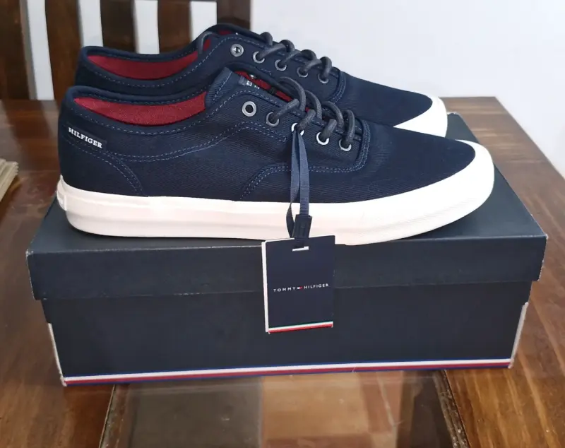 Zapatillas Tommy Hilfiger Original azul - 4
