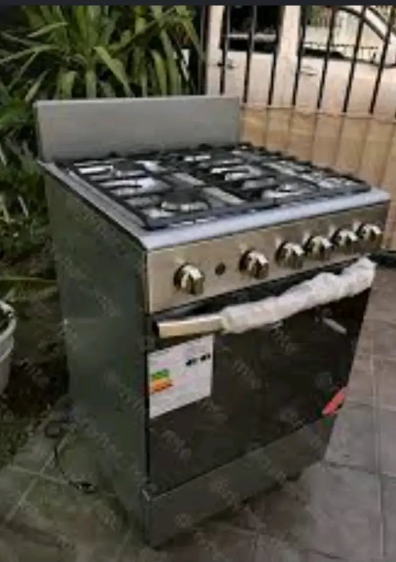 Cocina a gas de acero inoxidable - 2