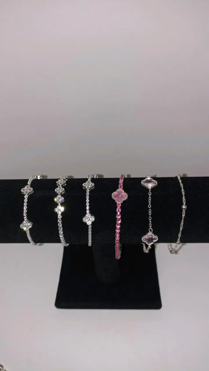 Pulseras y collares mujer plata ley 925 - 1