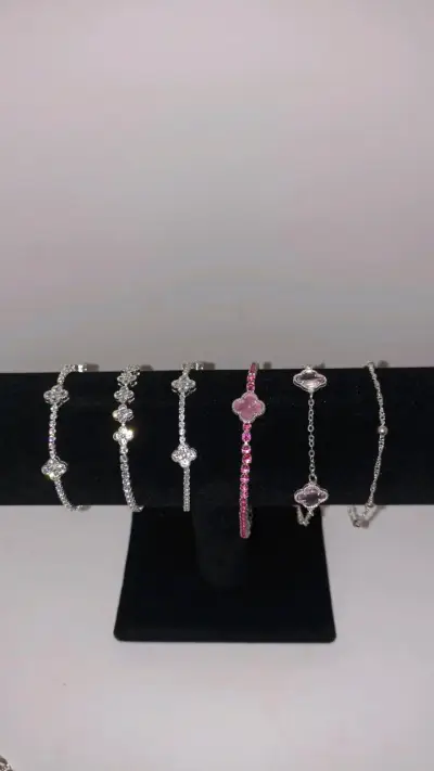 Pulseras y collares mujer plata ley 925 - miniatura 1