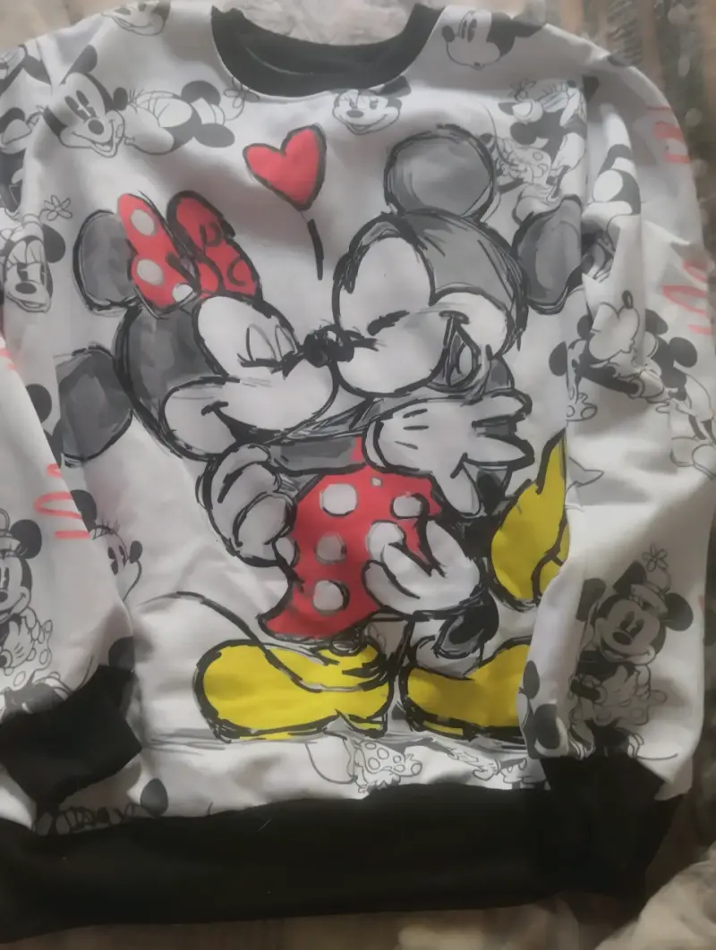 Polerón Mickey y Minnie gráfico