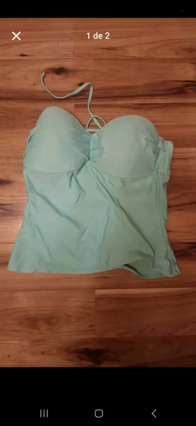 Tankini verde menta - miniatura 1