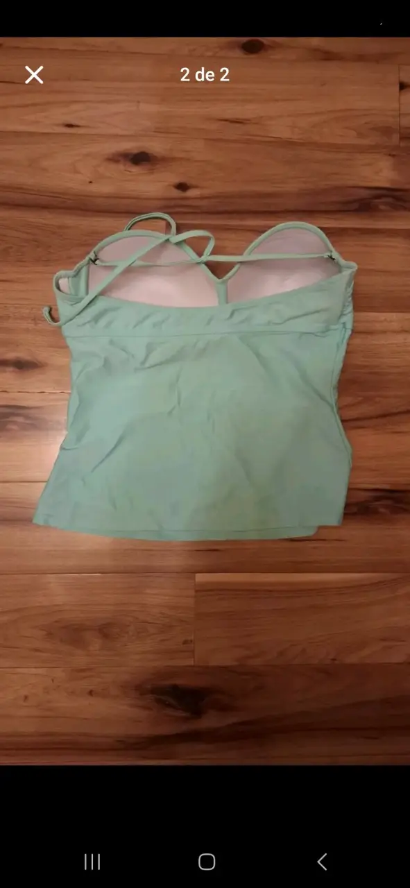 Tankini verde menta - 2