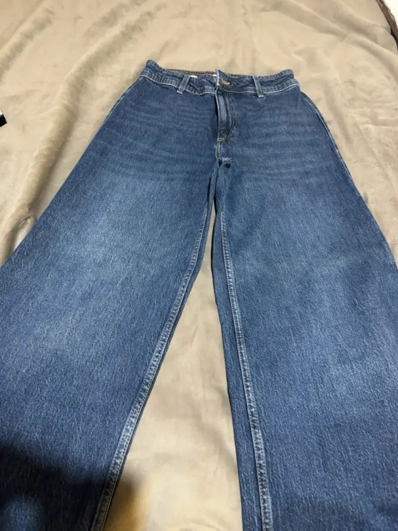 Jeans azul mango - 1